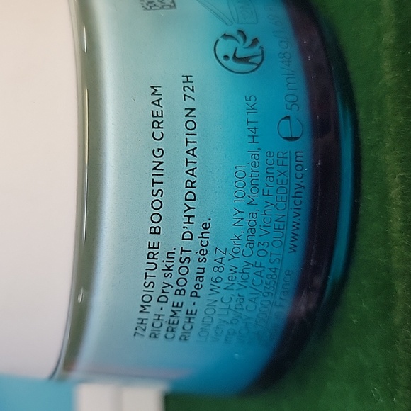 Vichy Labs Mineral 89 - 72h  Moisture Boosting Cream Rich 50ml Jar - Picture 2 of 3